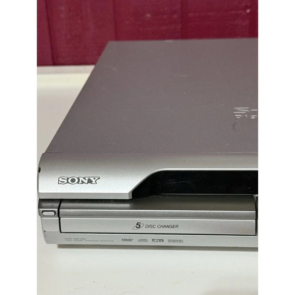 Sony DAV-DX255 5-disc DVD/CD changer and receiver unit Tested Working